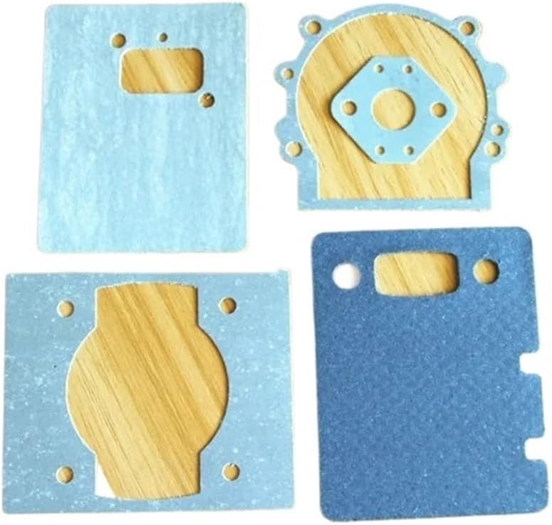 1E48F 63CC Gasket Set Fit for 48F Engine Earth Auger Power Drills Cylinder Carburetor Crankcase Gaskets(2 Sets)