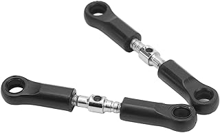 Airshi RC Car Camber Links, 2.05in Adjustable 2 Pieces RC Steering Tie Rod Easy Mounting for 1/16 RC Car