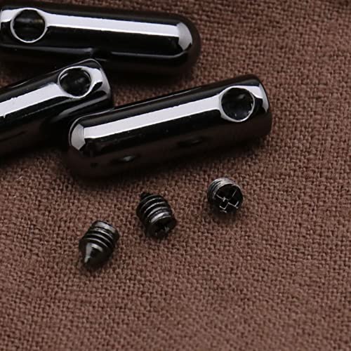 VGOL Set di 24 punte per lacci in metallo con