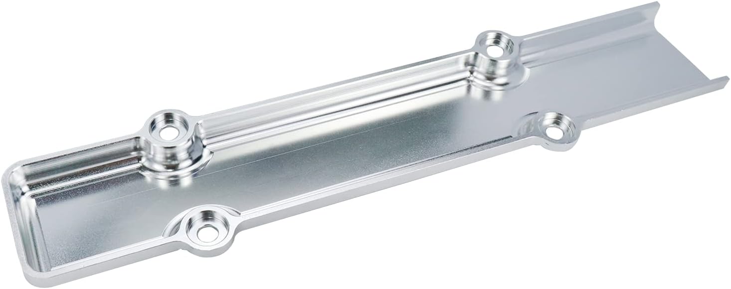 Modengzhe Aluminum Engine Valve Spark Plug Cover Non-OEM Accessory Comaptible with VTEC B-Series If Applicable (Matte Silver)