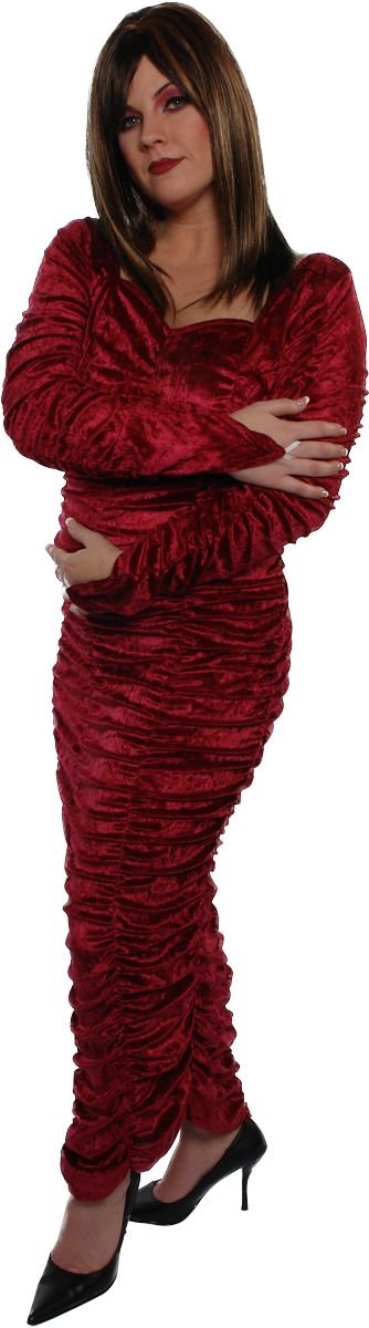 Alexanders CostumesAlexanders Costumes Women's Coffin Dress-Teen, Burgundy, One Size