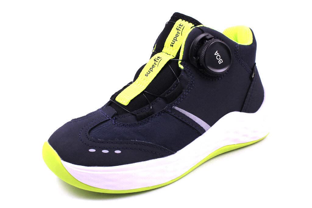 Superfit Bounce, Sneaker, Blau/Gelb 8000,
