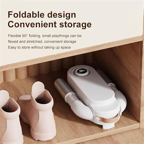 Secador de calzado plegable con temporizador y calentador miniatura 7