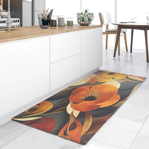 HomeLife Alfombra Vinilica Cocina Antideslizante Alfombras de Vinilo Tapete Vinilo Cocina, Alfombra Pasillera Larga o...
