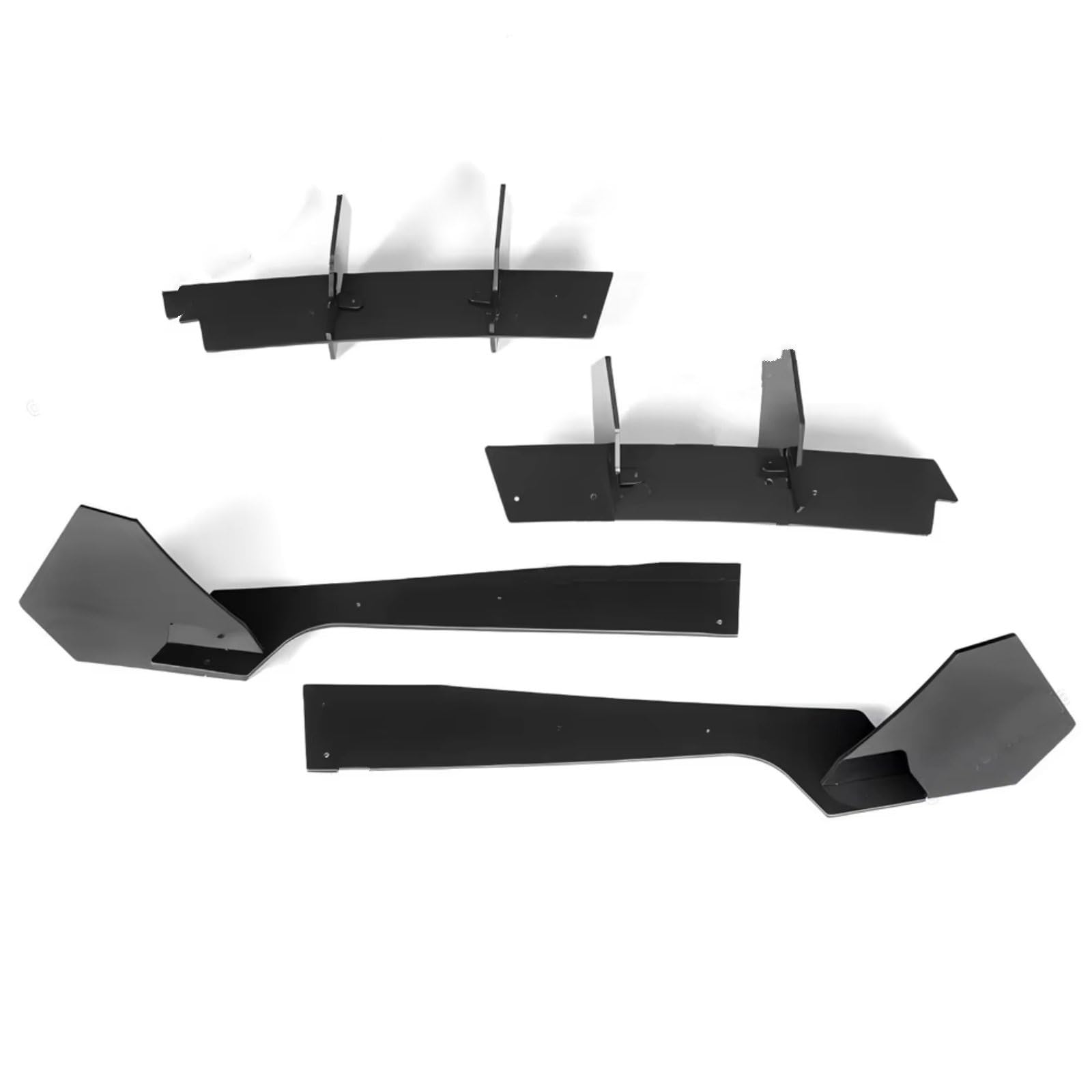 Diffuseur Pare-Chocs Arrière Voiture pour Ford pour Mustang 2015, 2016, 2017, 2018, 2019, 2020, 2021, Kit Carrosserie Diffuseur De Pare-Chocs Arrière