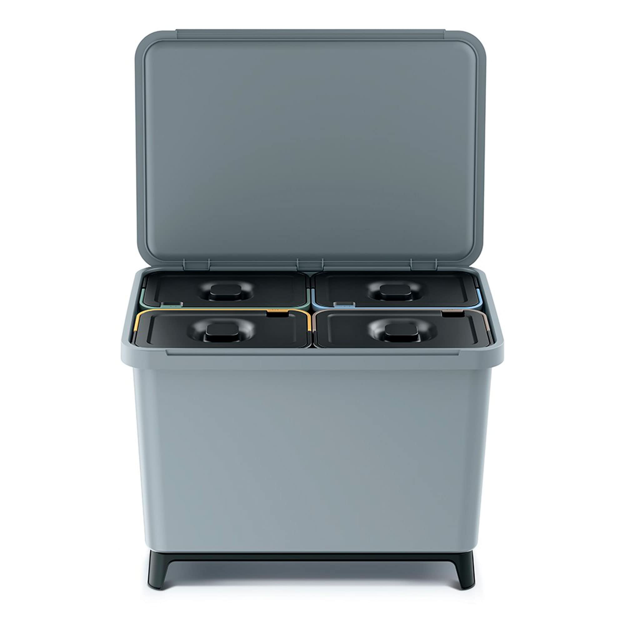Sistema di classificatore di riciclaggio grigio 4x10L Keden