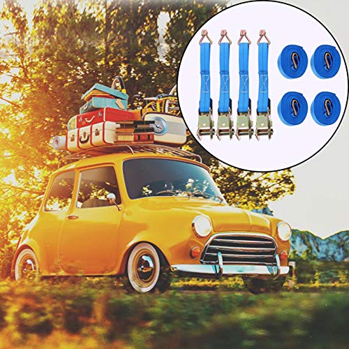 ULTECHNOVO Conjunto de Tiras de AmarraÃ§Ã£o de 4 Unidades Tiras de AmarraÃ§Ã£o Tiras de Bagagem Ajus