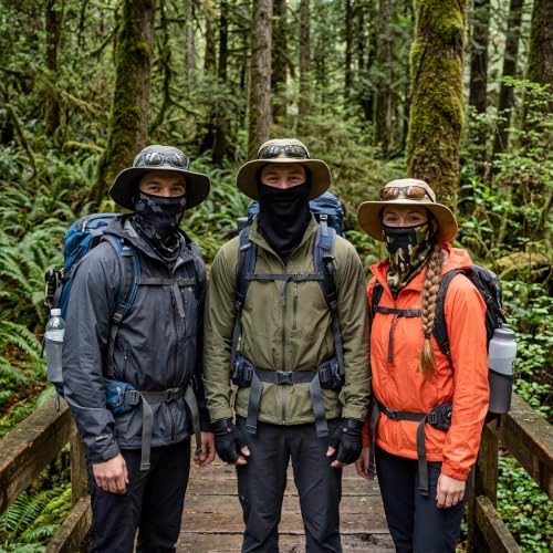 Image of SATINIOR 3 Piece Balaclava Face Cover Sun Protection Neck Cover Summer Balaclava for Men Women Outdoor Sports UV Protector