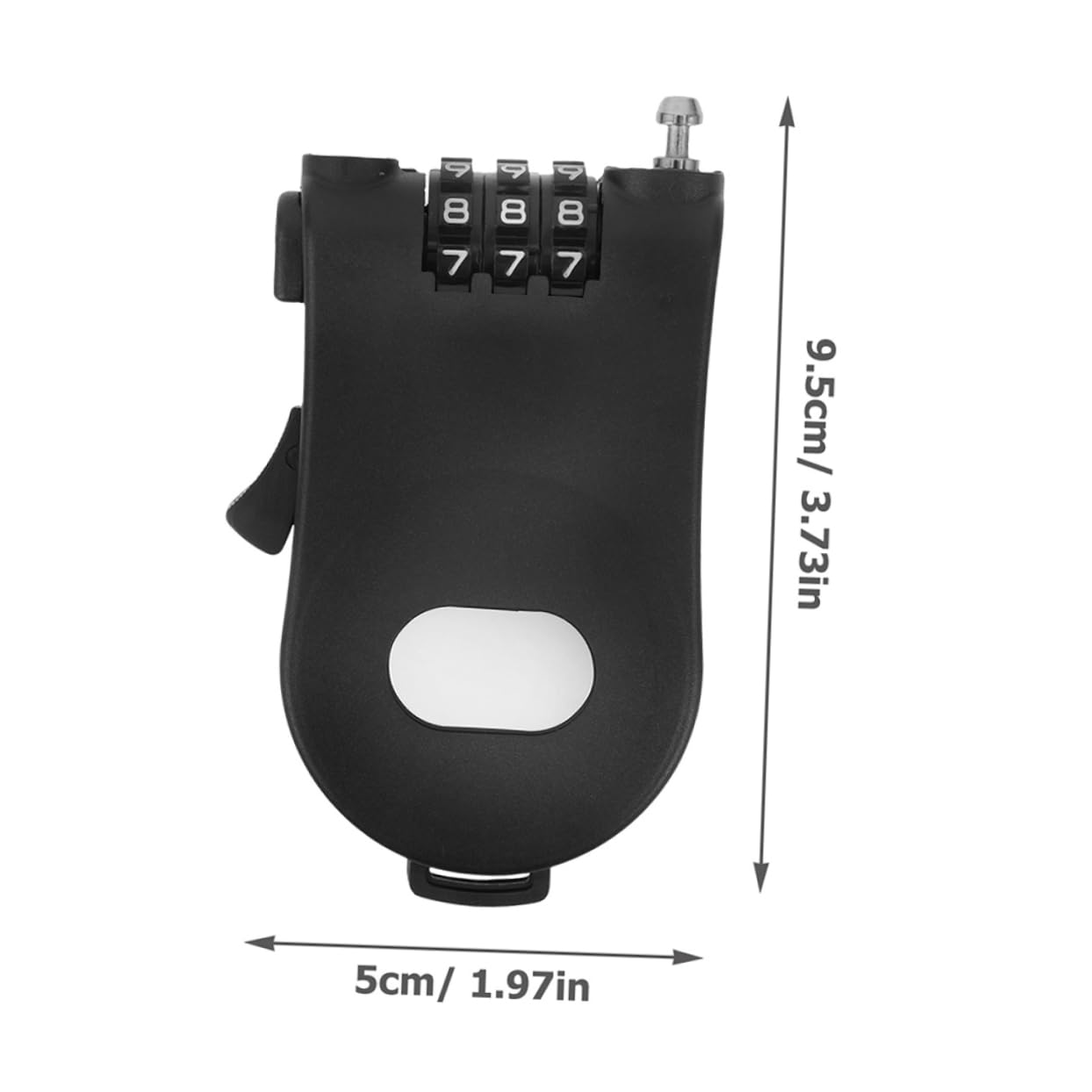 Toddmomy 8pièces Verrou De Snowboard Antivol Compact Et Léger Serrure De Ski Avec Câble De Sécurité Pour Activités Plein Air