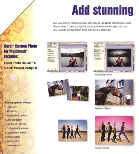 Image of Corel Custom Photo Macintosh