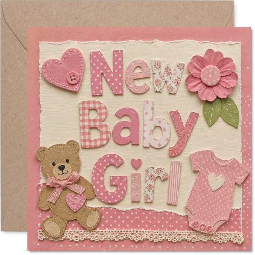 Carte bienvenue nouveau-bébé adorable