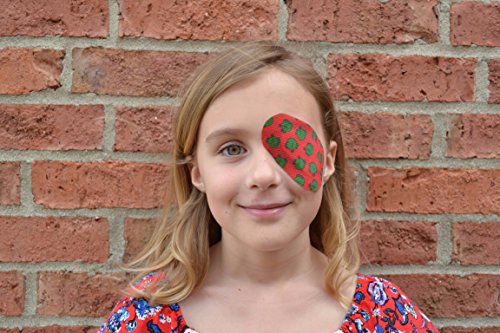 Adhesive Orthoptic Eye Patches For Kids To Treat Amblyopia/Lazy Eye By Amblyo-Patch, Regular Size, (52 Per Pack), 4 Designs- Cotton, Hypoallergenic & Latex/Rubber Free #TOP3