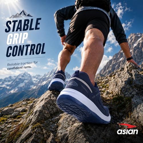 Image of ASIAN Men's Cosko Sports Running,Walking,Gym,Training Sneaker Lace-Up Shoes for Men's & Boy's