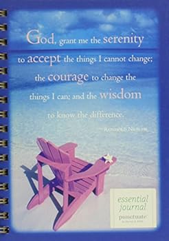 Paperback Serenity Prayer Journal Book
