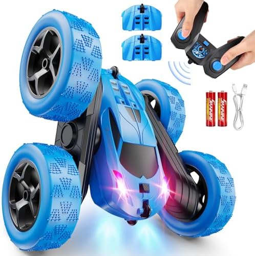 Remote Control Car - RC Stunt Car with LED Lights