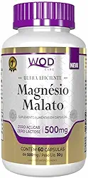 Magnésio Malato - 60 Cápsulas - Wod Nutrition