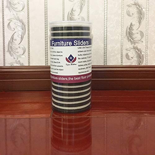 16-Pack 3.5 In.premium Heavy Furniture Movers For Wood Floor,Felt Furniture Slider In A Reusable Tube ,3.5" Heavy Duty Felt Furniture Sliders,Furniture Mover,Reusable Furniture Moving Pads-Ezhouse #TOP6