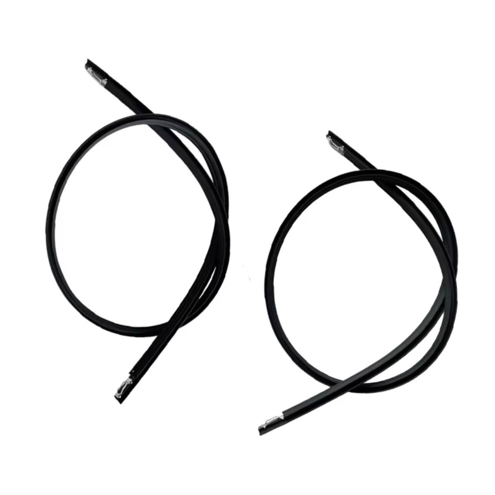 Roof Weatherstrip Trim for Civic 3-Door CX for DX for KA 4AT 5MT 1996 1997 1998 1999 2000 Car Roof Drip Side Finish Seal Strips Trim Waterproof 74306S03003