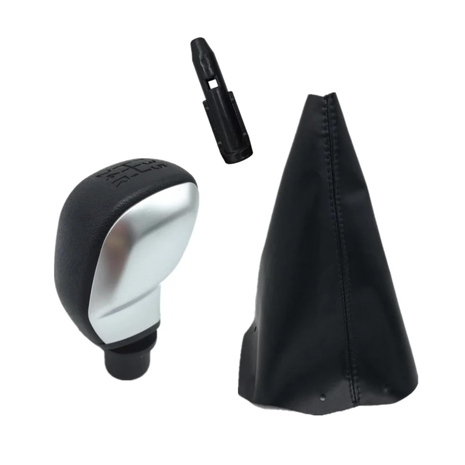 SAUANMNKTP Gearshift Knob for Triumph for Picasso for C4 Car Hand Speed Gear Shift Knob Shifter Leather Gaiter Boot(K0031)