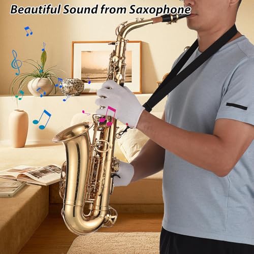 Sassofono contralto con accessori per musicisti