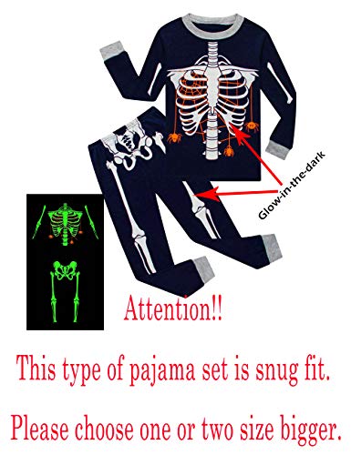 Image of Family Feeling Kids & Toddler Boys Pajamas 2 Piece Pjs Set 100% Cotton Sleepwear