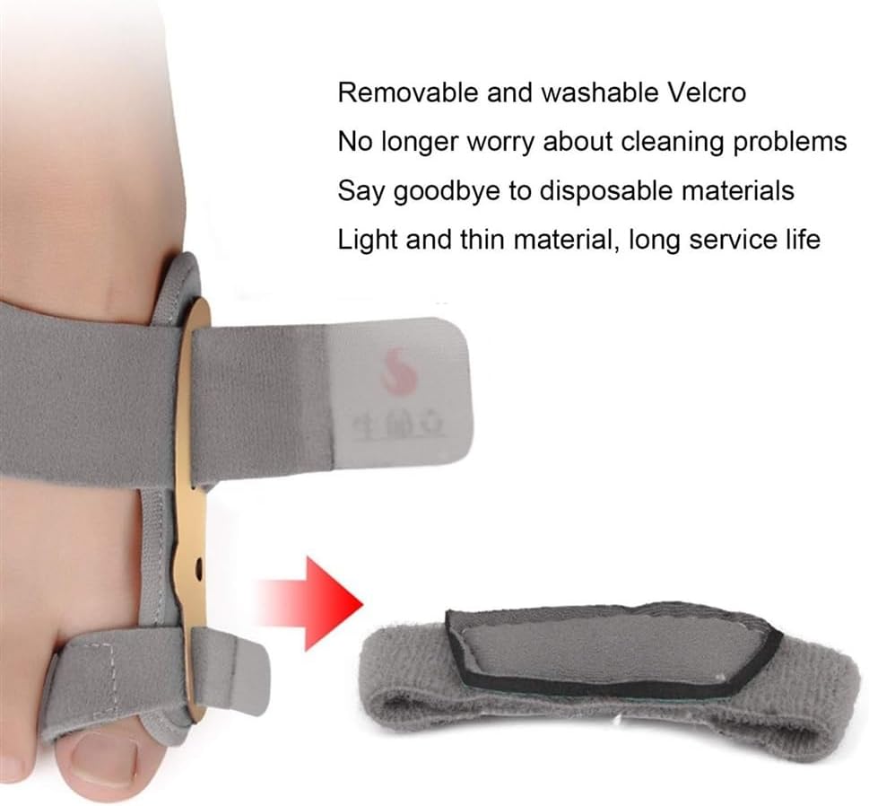 Toe Separator & Bunion Corrector,Bunion Corrector, Adjustable Fixable Bunion Splint, Correctors Ideal for Big Toes Bent Toes and Pain Relief