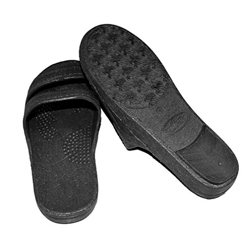 Original Hawaii Beach Sandals | Black Slides (13, Black)2