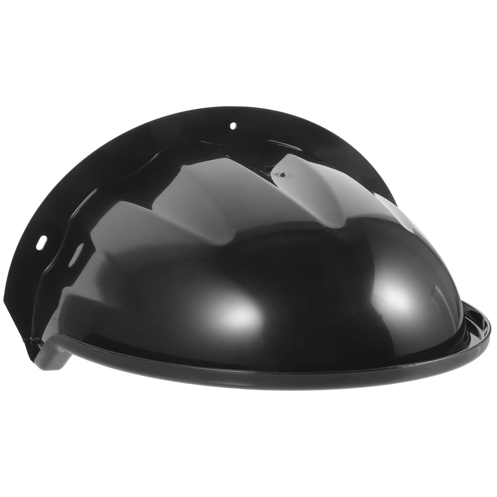 Cámara y sol protector de seguridad de ABS negro contra rayaduras 8