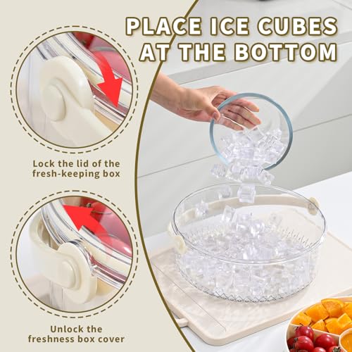 Bandeja para servir enfriada con 50% de descuento