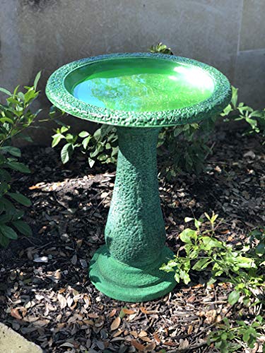 image for Exaco FM-2470G int Dark and Light Green Bird Bath