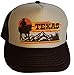 Texas Sunset Cowboy Horse Mesh Trucker Hat Cap Snapback