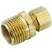 Anderson Metals 750068-0502 Low Lead Compression Fitting Conn