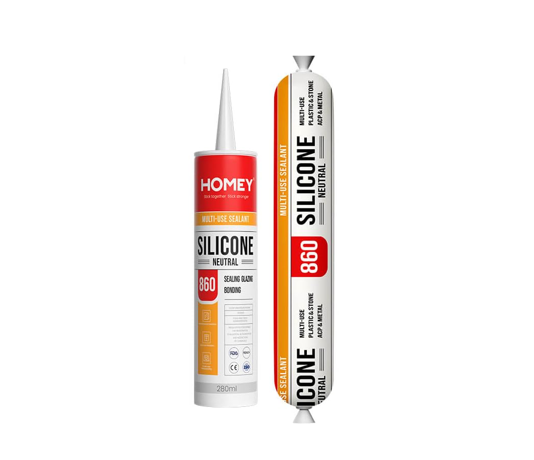 Homey 860 Multi-Use Silicone Sealant for - Domestic, Decoration, Glass, Aluminium, Tiles, Windows & Doors, FibreGlass, Metal, Glazing & Waterproofing | 280 ml (B0D5Z3DCR7) Amazon Price History, Amazon Price Tracker