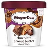 Haagen-Dazs Chocolate Peanut Butter Ice Cream, 14 fl oz (Frozen)