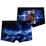 XSLGOGO Anime Höschen für die Jugend Jungen Dragon Ball Lustige Bedruckte Unterhose Goku Herren Boxershorts