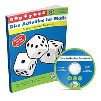 Paperback Dice Activities for Math: Engage-Enrich-Empower / Grades K-3 Book