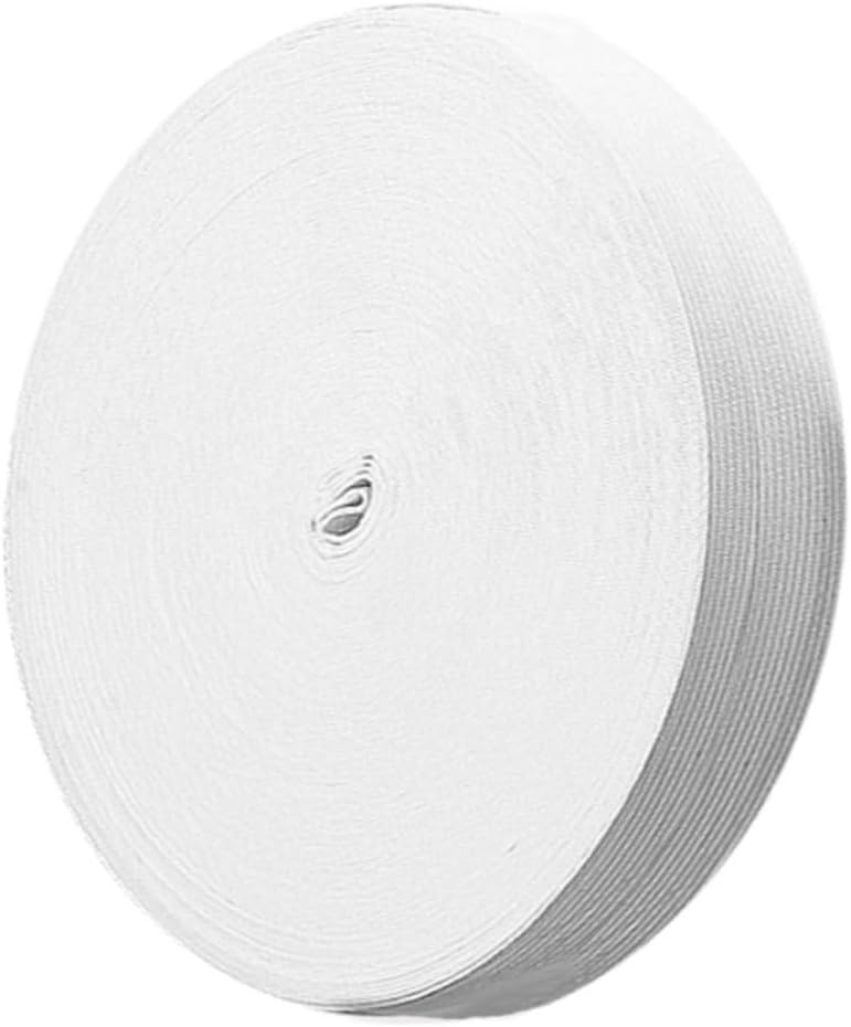 HAPINARY Stretch Knit Elastic Band Sewing Tape Elastic for Clothing Braided Band Stretchy Sewing
