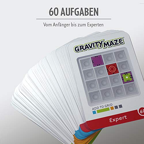 ThinkFun - 76433 - Gravity Maze - das spannende Kugellabyrinth für Mädchen und Jungen ab 8 Jahre, Gehirntraining mit Einer Kugelbahn im neuen Verpackungsdesign!