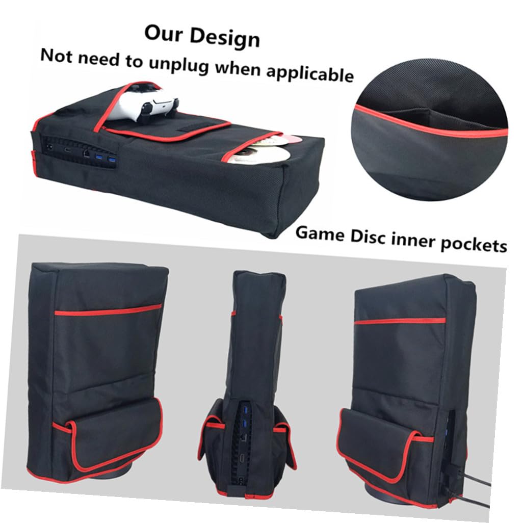 2 Piezas Bolsa Protectora para Consola con Funda para Mando y Estuche para Almacenamiento Compacto y Ligero para Viajar y Organizar Accesorios Gaming