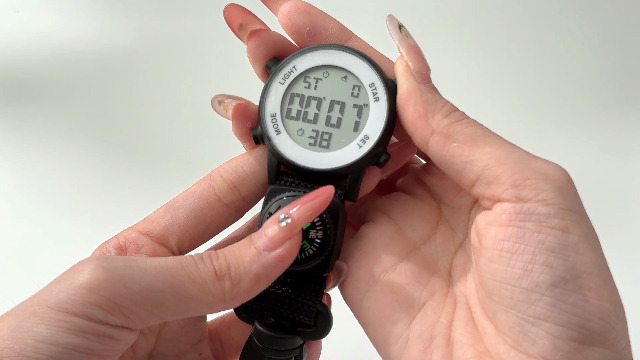 Amazon.com: JewelryWe Men Women Digital Clip-on Watch Mini