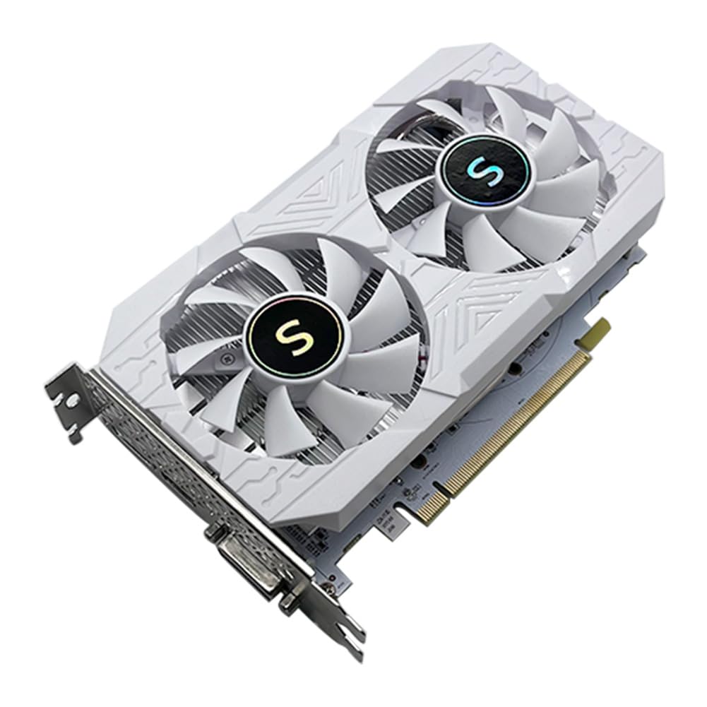 Scheda Grafica RX580 8GB GDDR5 256 Bit – Doppia Ventola, PCI Express 3.0, HDMI/DP/DVI Per Gaming PC