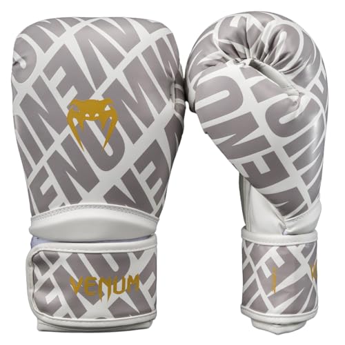 Image of Contender 1.5 XT 3D Boxing Gloves - White /Gold - 12-Ounce