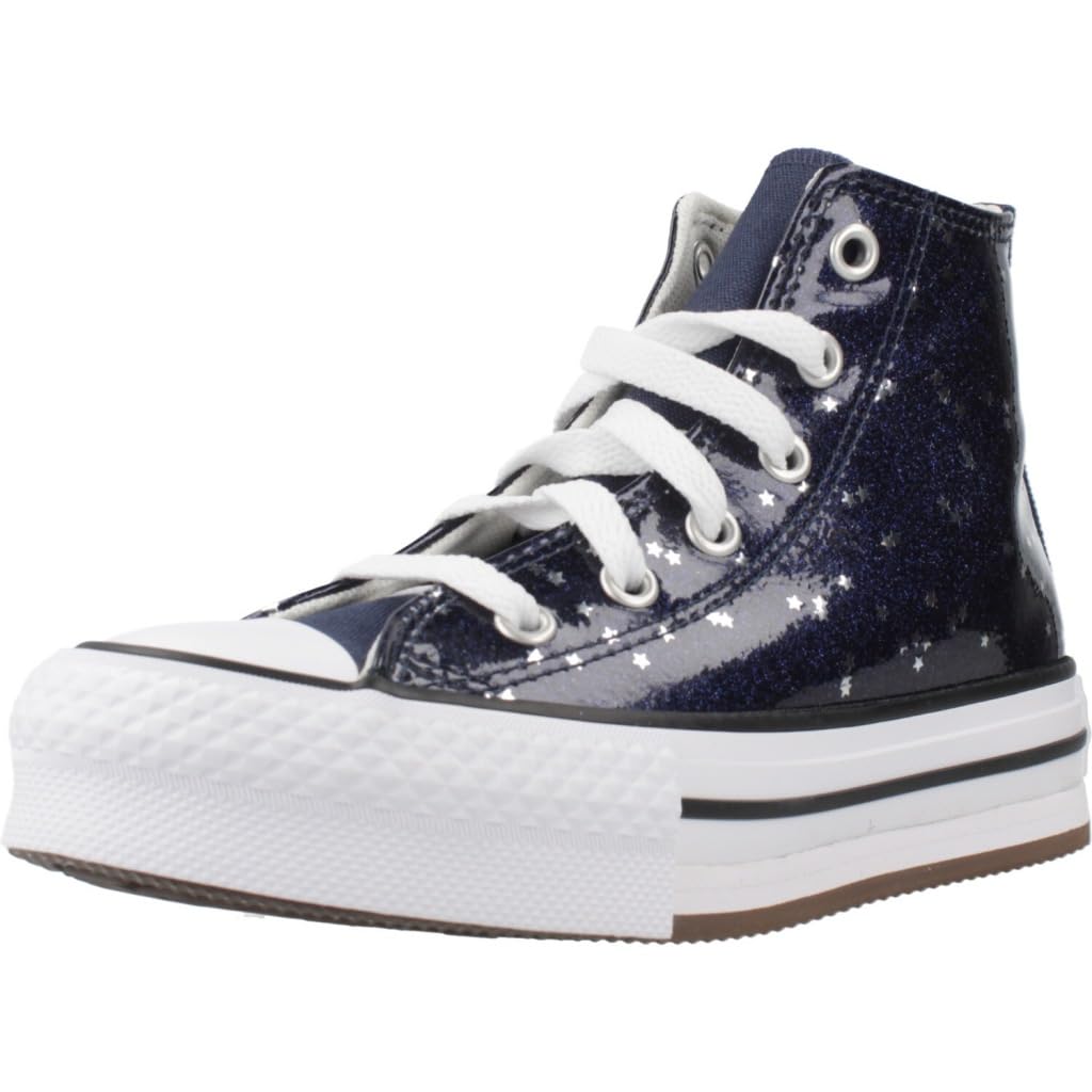 Converse Chuck Taylor All Star Eva Lift Glitter Platform unisex para niños pequeños