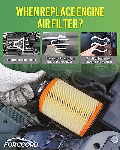 Image of 2-Pack Engine Air Filters for 2016-2019 Cadillac ATS 3.6L | for 2016-2019 Chevrolet Cruze 1.4L Replace#13367308, Engine Filter Replacement Car Accessories