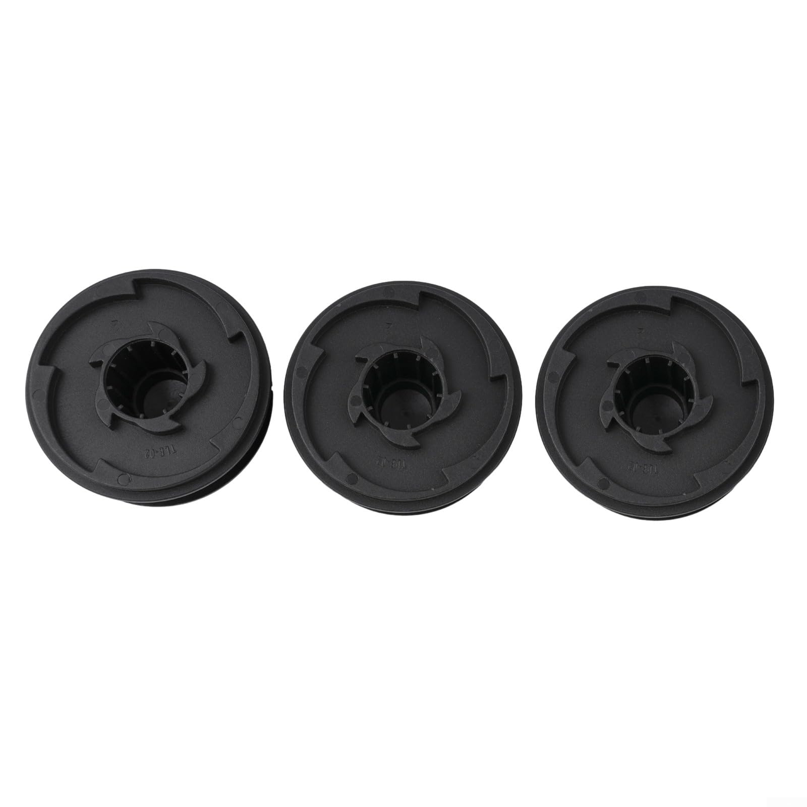 FUBESK Carretes de doble hilo para recortadora de césped – Bobina de repuesto de doble línea para ALDI, compatible con PWR400DGTA, PWR550GT (15 piezas)