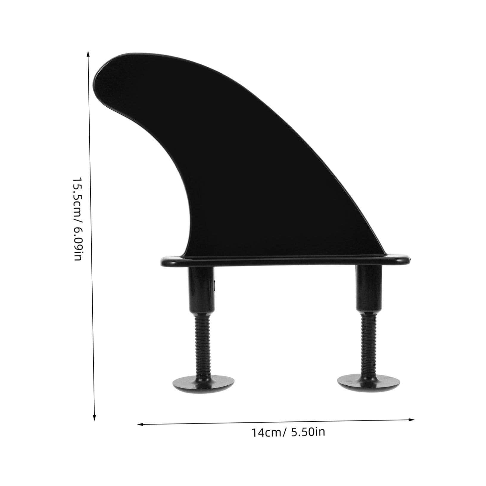 ibasenice 1 Set Inflatable Surfboard Fin and Kayak Paddle Fin Replacement Lightweight Durable for Enhanced Stability Water Sports Activities