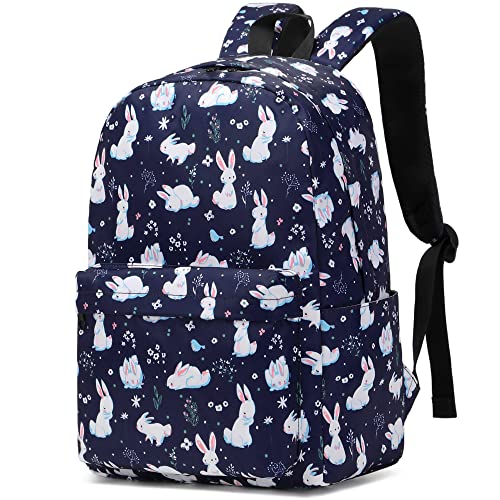 Bunny School Backpack for Girls Women, Kids Teens School Bags College Bookbags Ladies Laptop Backpacks