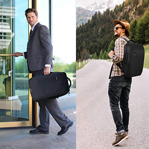 Sterkmann Expandable Carry on Backpack for men Overnight Weekender for Travel & Business
