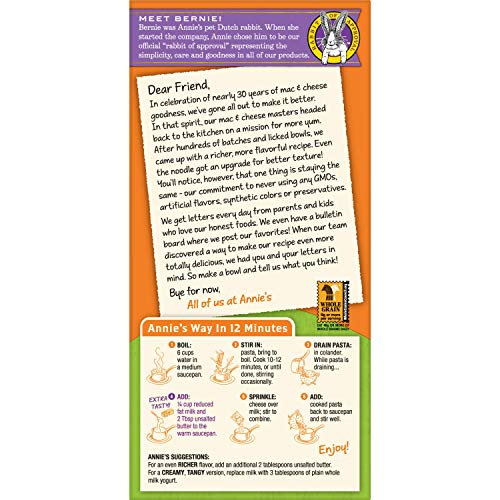 Image of Annie's Organic Macaroni and Cheese Dinner, Farm Friends & Cheddar, 6 oz.