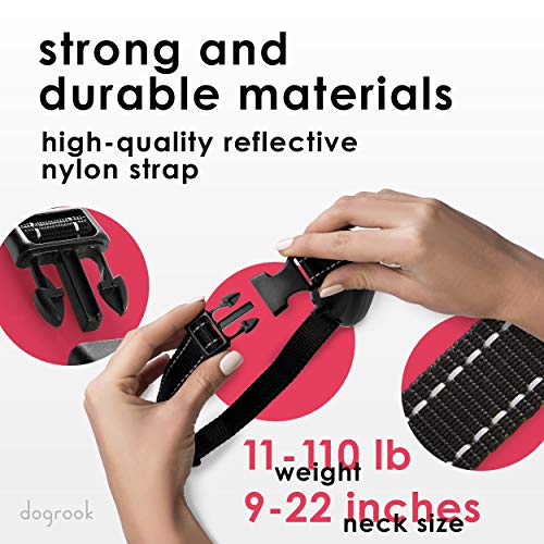 DogRook Rechargeable Bark Collar - Humane, No Shock Training Collar - Action Without Remote - Vibration 